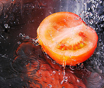 新鲜,洗,西红柿