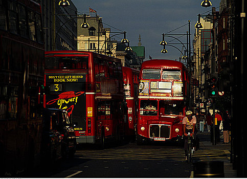 交通,牛津街,伦敦,英格兰