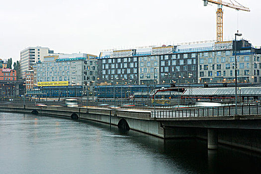 瑞典,斯德哥尔摩,工业,水岸