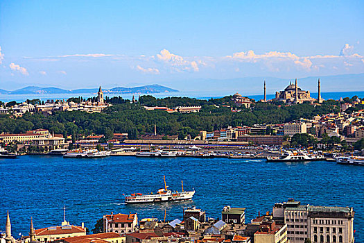伊斯坦布尔,金角湾,风景