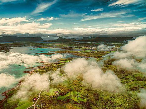 风景,罗浮敦群岛,空气