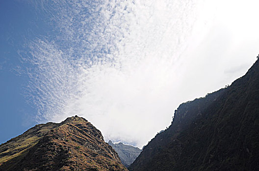 峡谷风光虎跳峡