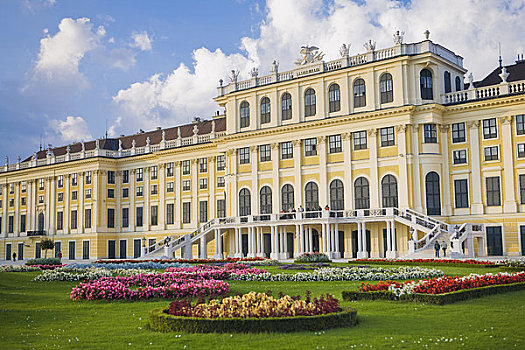 美泉宫,花园,维也纳,奥地利