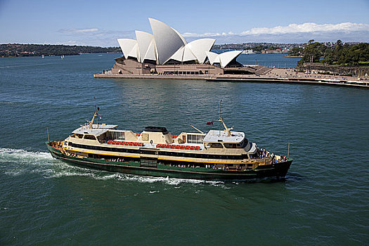 渡轮,港口,剧院,水岸,悉尼歌剧院,悉尼港,悉尼,新南威尔士,澳大利亚
