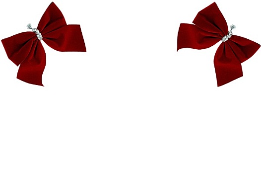 红色,蝴蝶结,圣诞节,背景