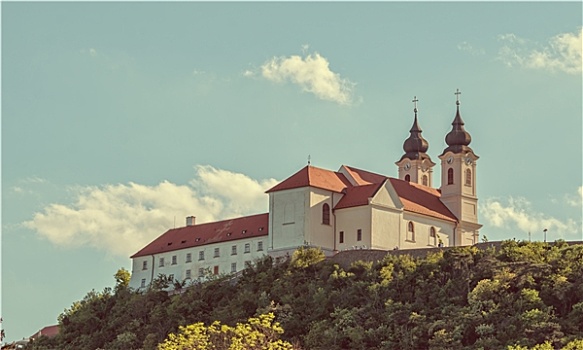 教堂,蒂哈尼,匈牙利