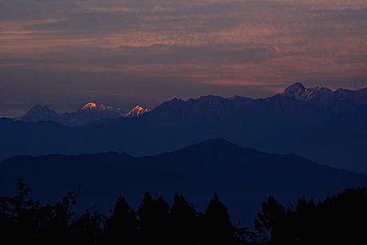 山脉,印度