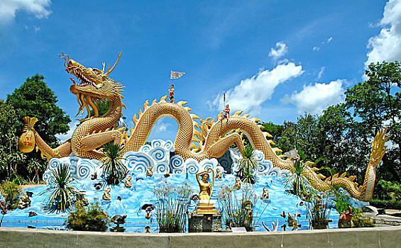 雕塑,庙宇,泰国