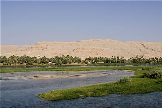 尼罗河,风景,埃及