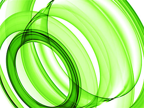 绿色,环,抽象,背景