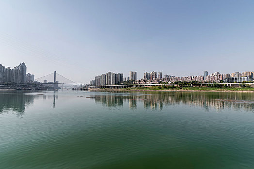 重庆主城区沿江风貌
