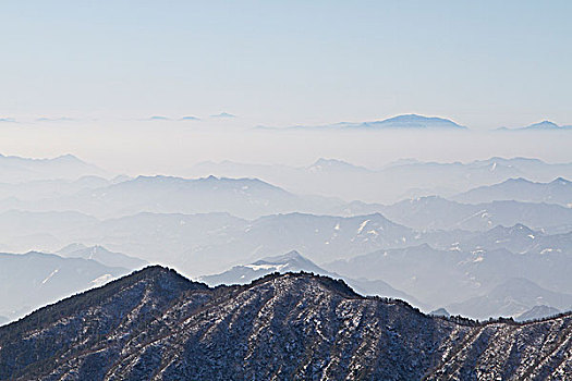 黄山的冬天