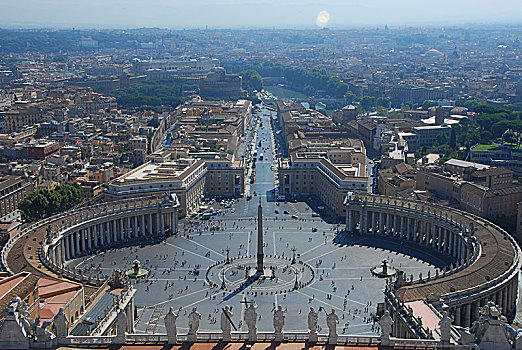 风景,罗马,穹顶,圣彼得大教堂