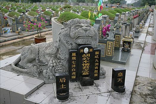 墓穴,墓地,新加坡,东南亚