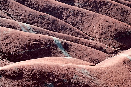 红色,粘土,荒地,沙丘