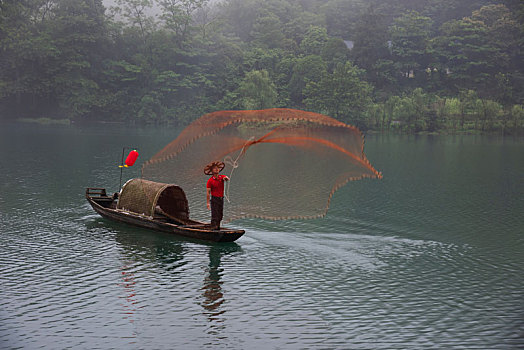 摄影天堂,旅游胜地,湖南郴州市资兴市雾漫小东江景区