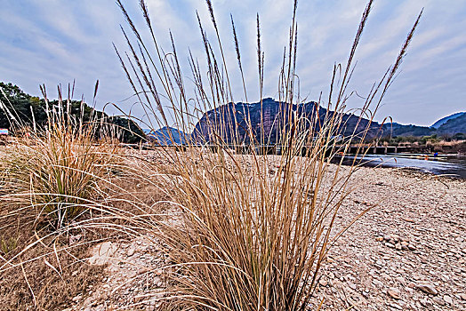 江西省鹰潭市龙虎山泸溪河流域自然景观