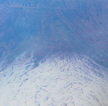 新疆回北京飞机上的摄影