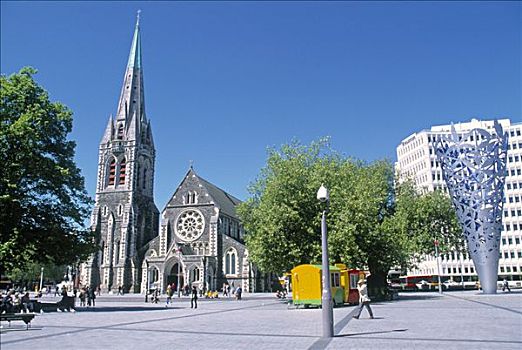 大教堂广场,新西兰