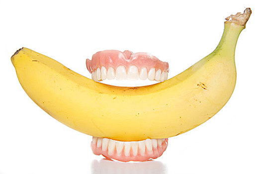 香蕉,牙齿
