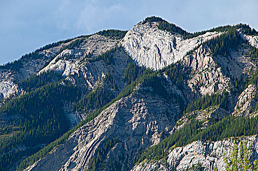 山,山脊,碧玉国家公园,艾伯塔省,加拿大