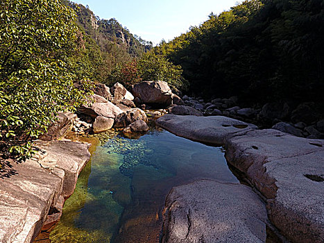 黄山翡翠谷风光