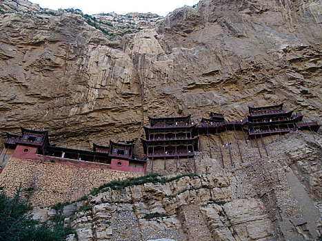 山西大同浑源悬空寺