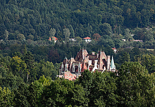 城堡,罗特希尔德,宫殿,海辛瑙,下奥地利州,奥地利,欧洲