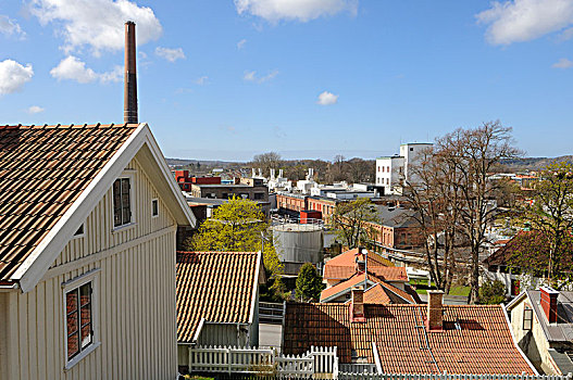 斯堪的纳维亚,瑞典,风景,城市