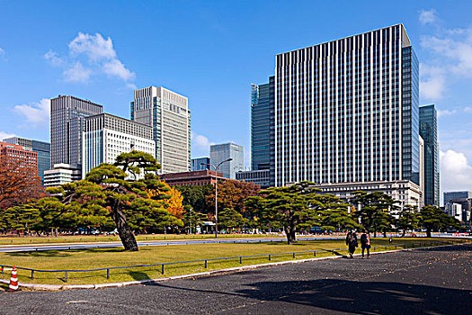 日本东京皇居广场