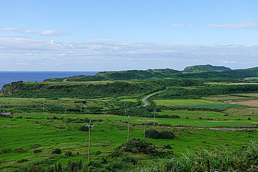 风景,岛屿,冲绳,日本