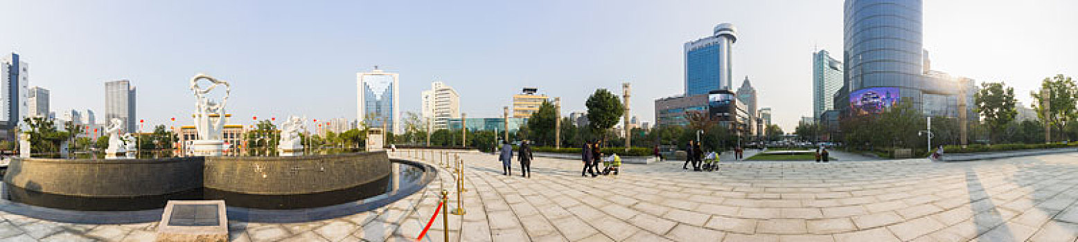 西湖文化广场360全景