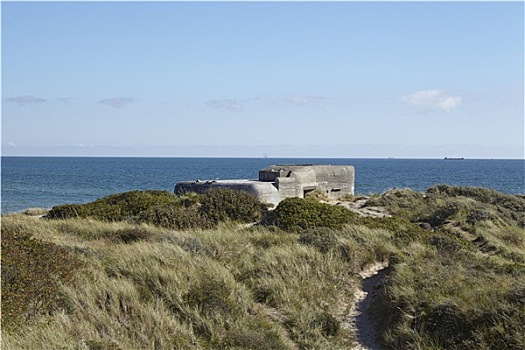 丹麦,第二次世界大战,碉堡,海岸