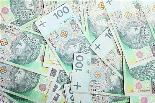 波兰,货币,钱,背景