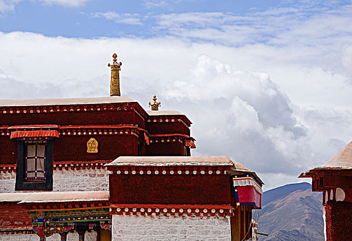 西藏寺院建筑景观