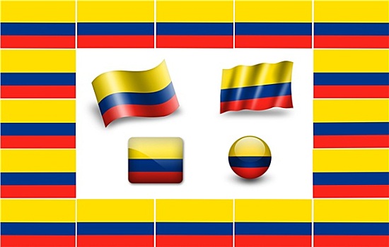 旗帜,哥伦比亚,象征