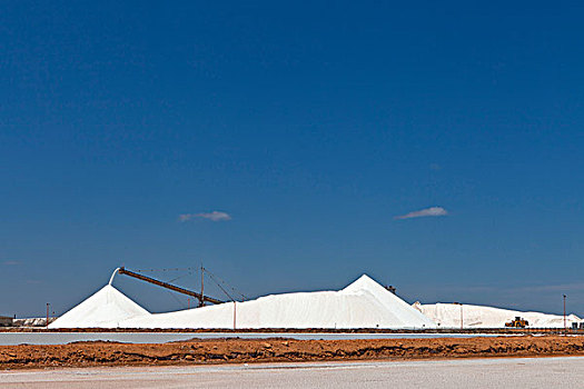 海盐,堆放,港口,西澳大利亚,澳大利亚