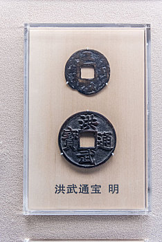 上海博物馆的明代钱币洪武通宝