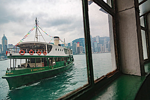 香港尖沙咀码头天星小轮