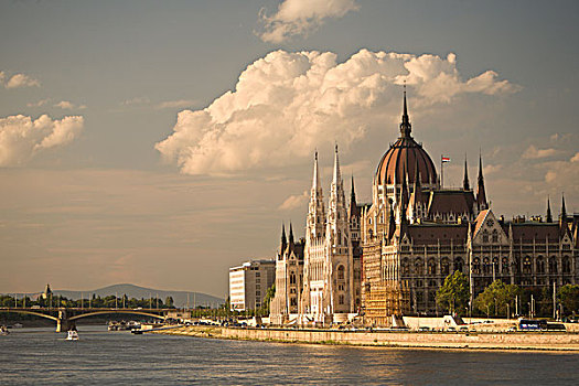 国会大厦,多瑙河,链索桥,害虫,布达佩斯,匈牙利,欧洲