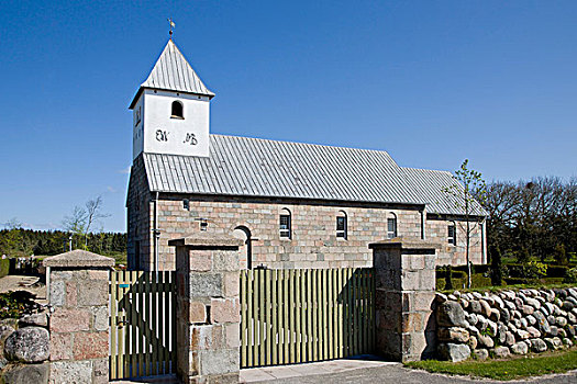 教堂,北方,日德兰半岛,丹麦,欧洲