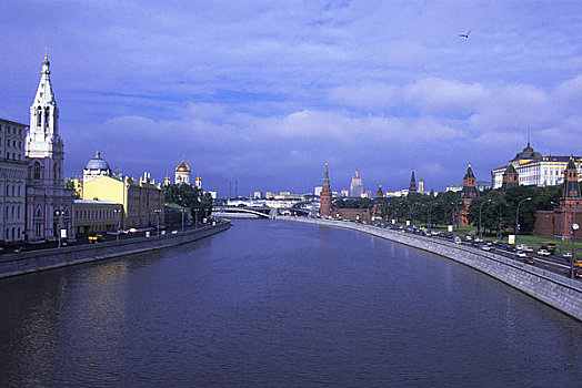 俄罗斯,莫斯科,克里姆林宫,右边
