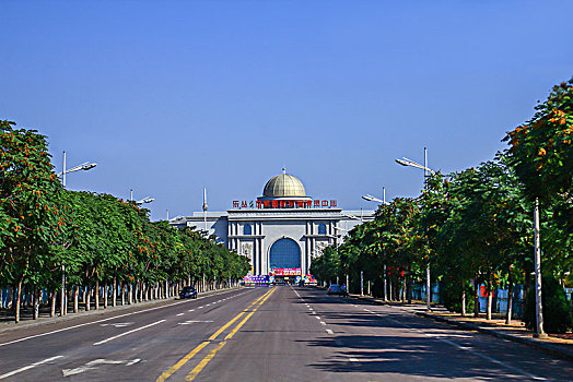 银川市都市建筑景观