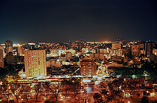 夜晚,布宜诺斯艾利斯,阿根廷