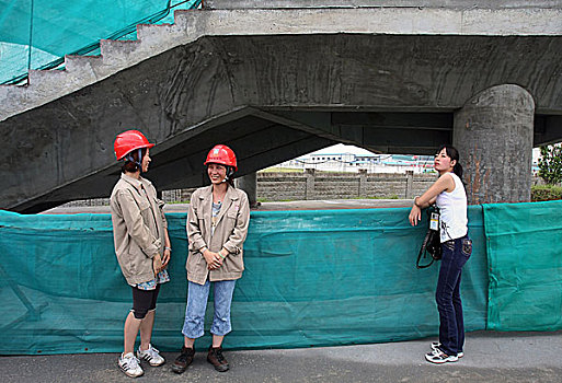 工人,体育场,施工,亚洲,游戏,广州,中国,十月,2009年