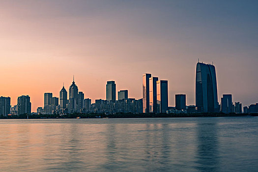 金鸡湖风景