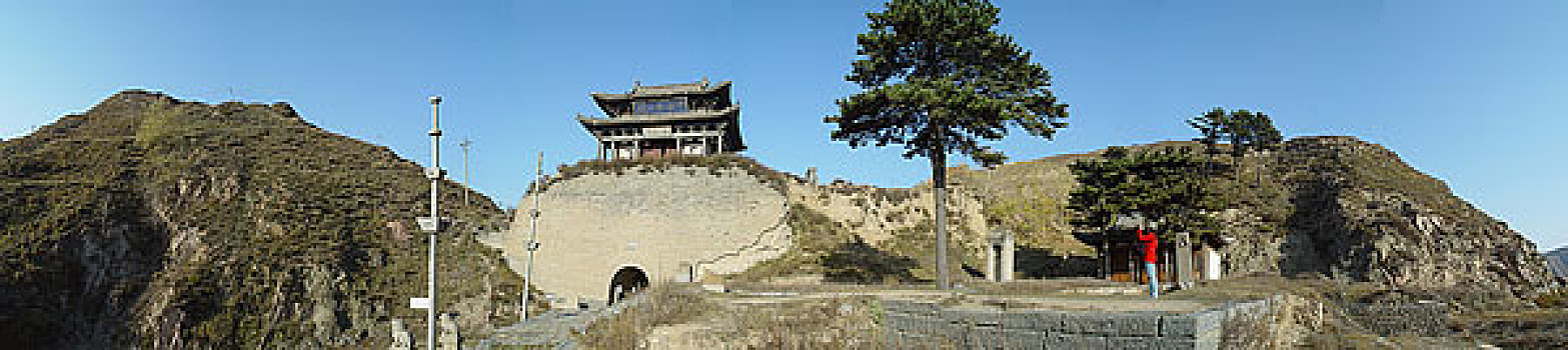 雁门关,驿站雁门关去广武途中所见长城山西忻州雁门关古建筑山西忻