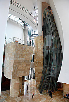 古根海姆博物馆,中庭,毕尔巴鄂