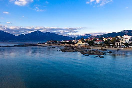 大海,海景,日出