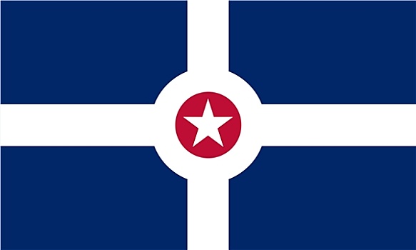印第安纳波利斯,旗帜